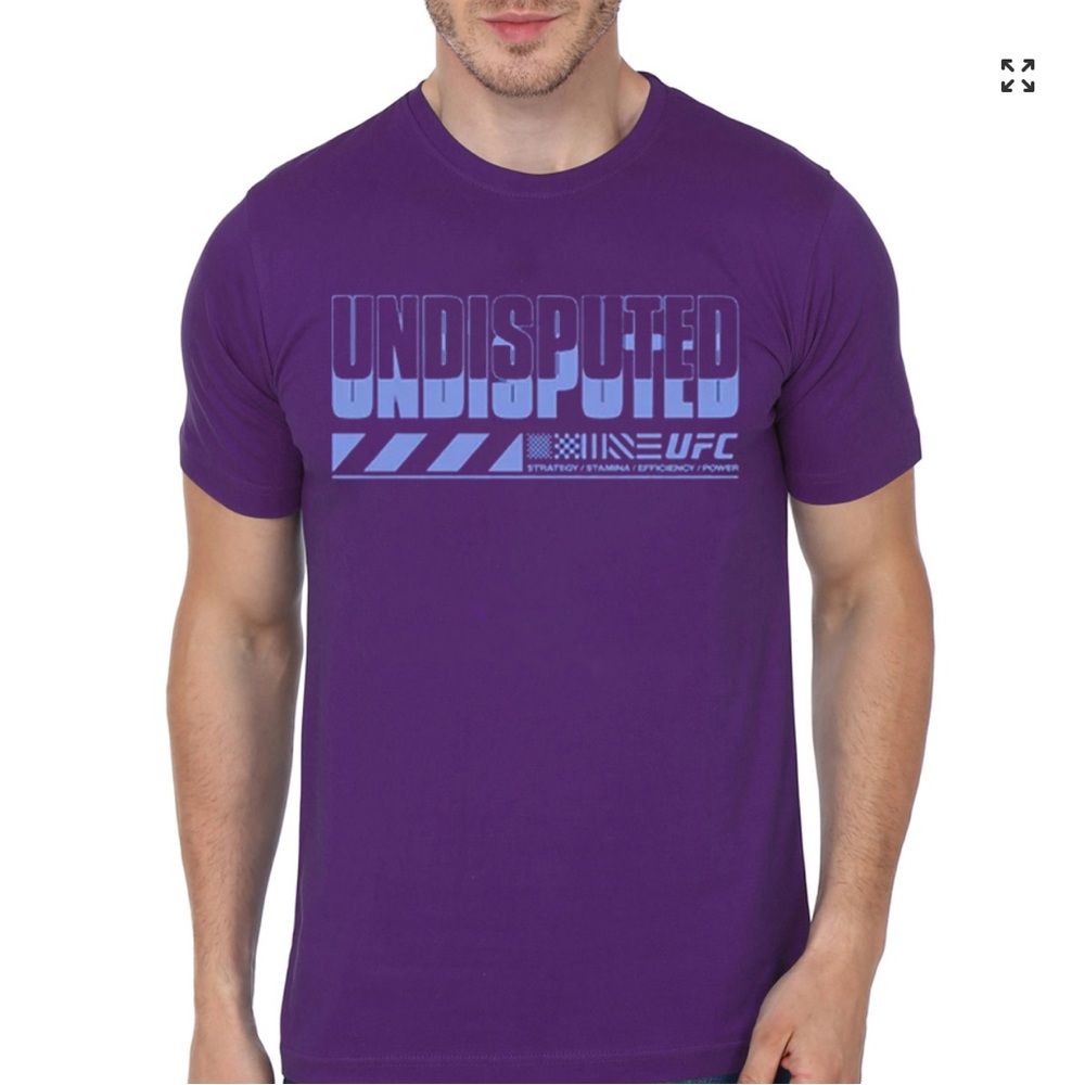 UFC undisputed men’s short sleeve T-shirt